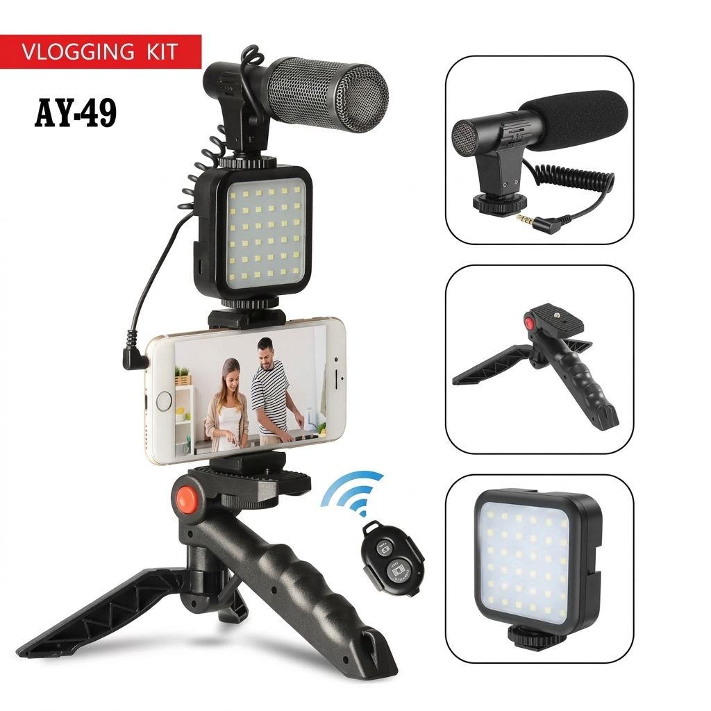 3-in-1 Wireless Vlogging Kit