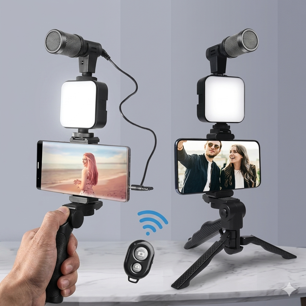 3-in-1 Wireless Vlogging Kit