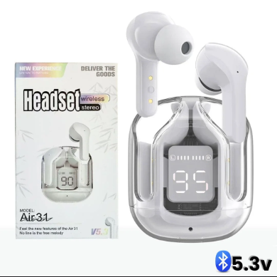 Air 31 TWS Transparent Earbuds
