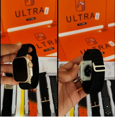 Ultra 7 IN 1 SmartWatch 2.1 Inch Full HD Screen Series 8 Wireless Charging 7 Straps Waterproof